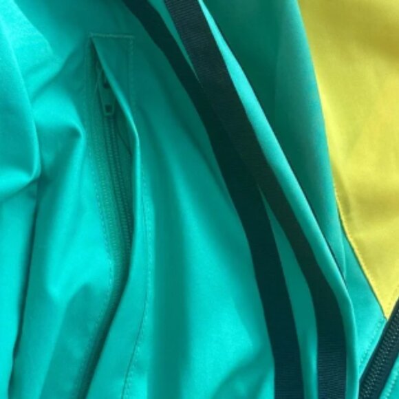 Adidas Originals Men Warm Up Track Tops Yellow And Energy Green Medium - Picture 8 of 8